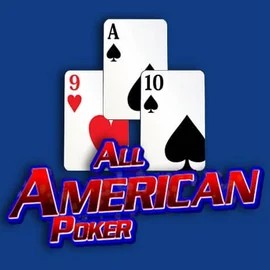 Official Table Games logo: All American Poker by RTG (Reel Time Gaming) at Bruce Bet Casino