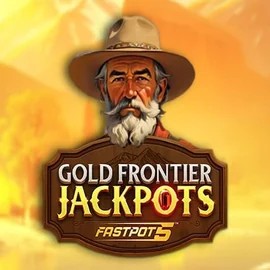 Gold Frontier Jackpots FastPot5 logo by Yggdrasil Bruce Bet Casino