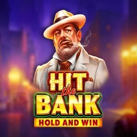 Hit The Bank Hold and Win online game logo by Playson on brucebett.org.pl