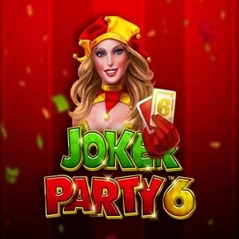 Joker Party 6 logo by Greentube at Bruce Bet Casino