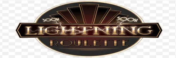 Lightning Roulette logo by Evolution at Bruce Bet Casino