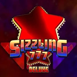 Sizzling 777 Deluxe by Wazdan, showcased at brucebett.org.pl – game logo