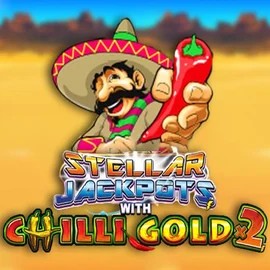 Stellar Jackpots with Chilli Gold x2 logo by Lightning Box Game Bruce Bet Casino