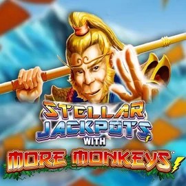 Play Stellar Jackpots with More Monkeys slot by Lightning Box Game on brucebett.org.pl