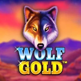 Wolf Gold slot visual from Pragmatic Play available on brucebett.org.pl