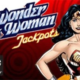 Wonder Woman Jackpots by Amaya, showcased at brucebett.org.pl – game logo