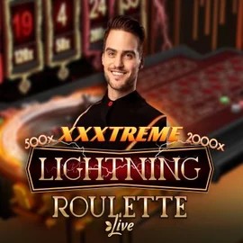 XXXtreme Lightning Roulette online game logo by Evolution on brucebett.org.pl